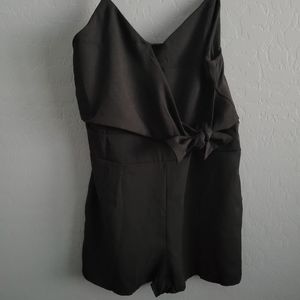 CBR Black Shorts Romper with Pockets Size Medium